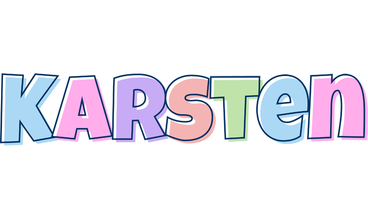 Karsten pastel logo