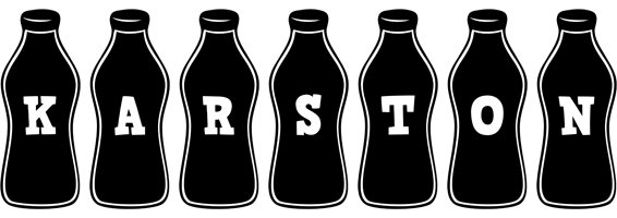 Karston bottle logo