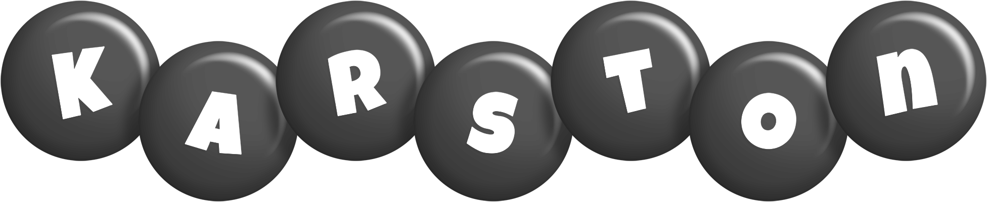 Karston candy-black logo