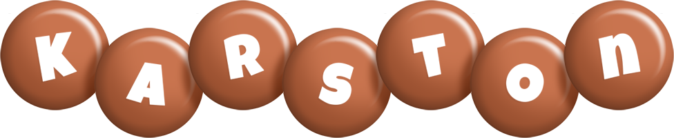 Karston candy-brown logo