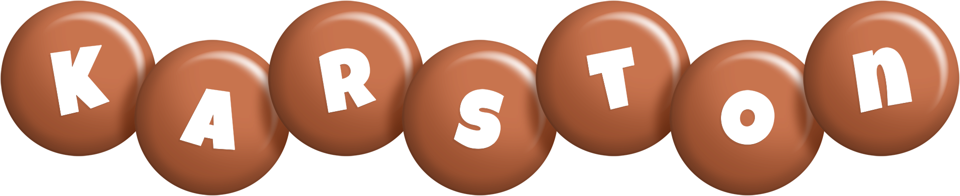 Karston candy-brown logo