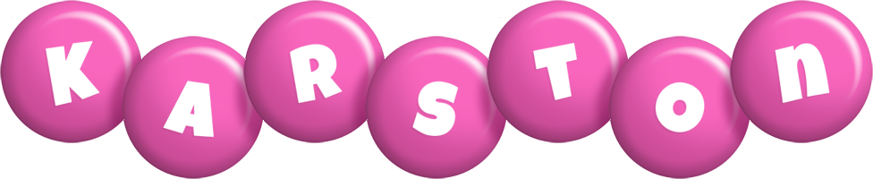 Karston candy-pink logo