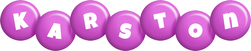 Karston candy-purple logo