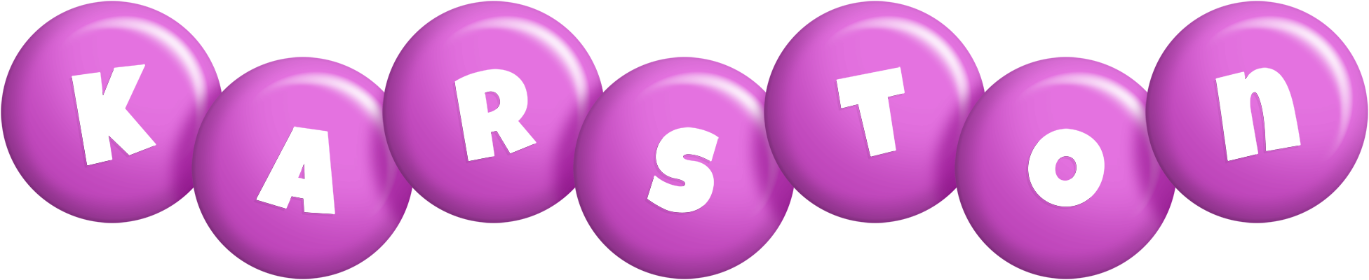 Karston candy-purple logo