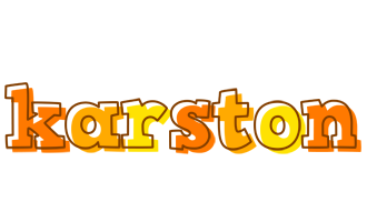 Karston desert logo