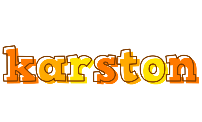 Karston desert logo