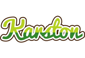 Karston golfing logo