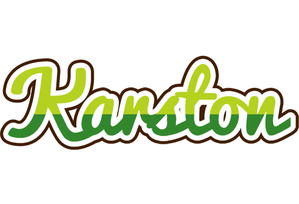 Karston golfing logo