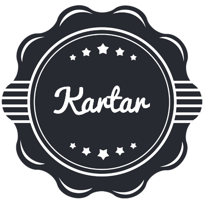 Kartar badge logo