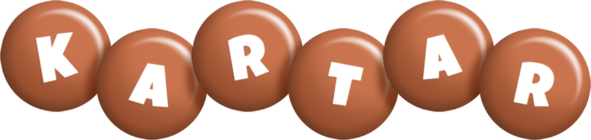 Kartar candy-brown logo