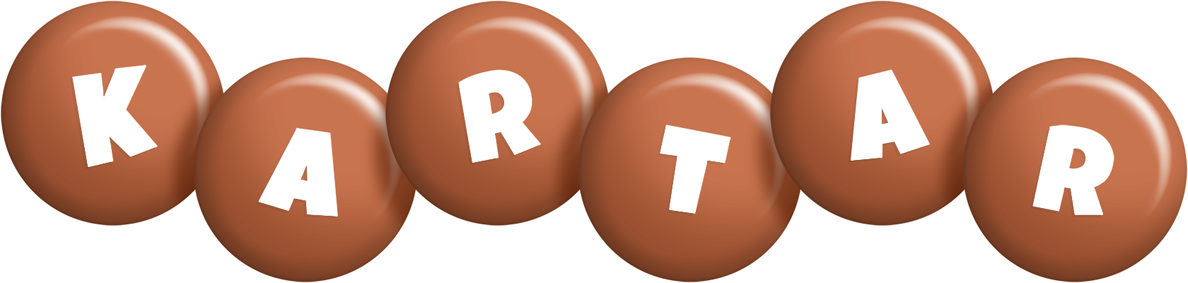 Kartar candy-brown logo