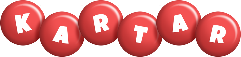 Kartar candy-red logo