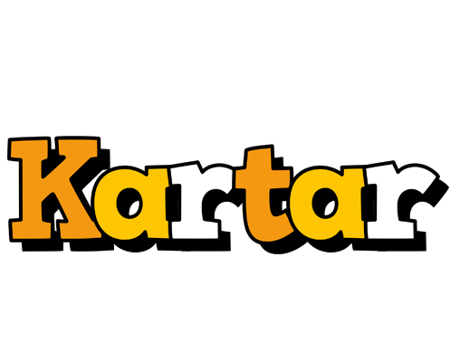 Kartar cartoon logo