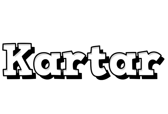 Kartar snowing logo