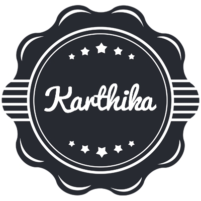 Karthika badge logo