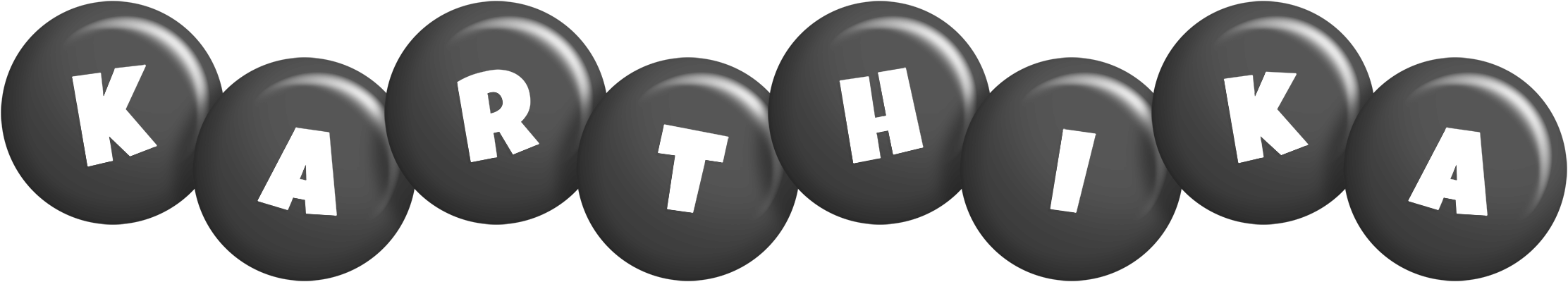Karthika candy-black logo