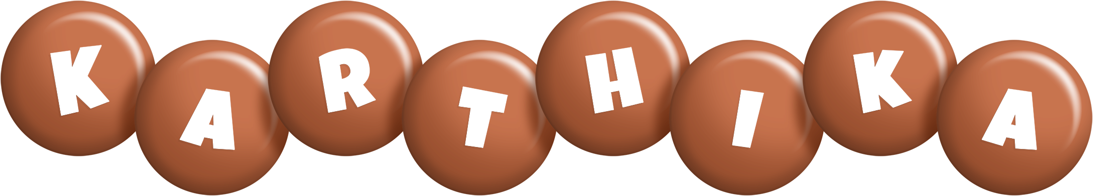Karthika candy-brown logo