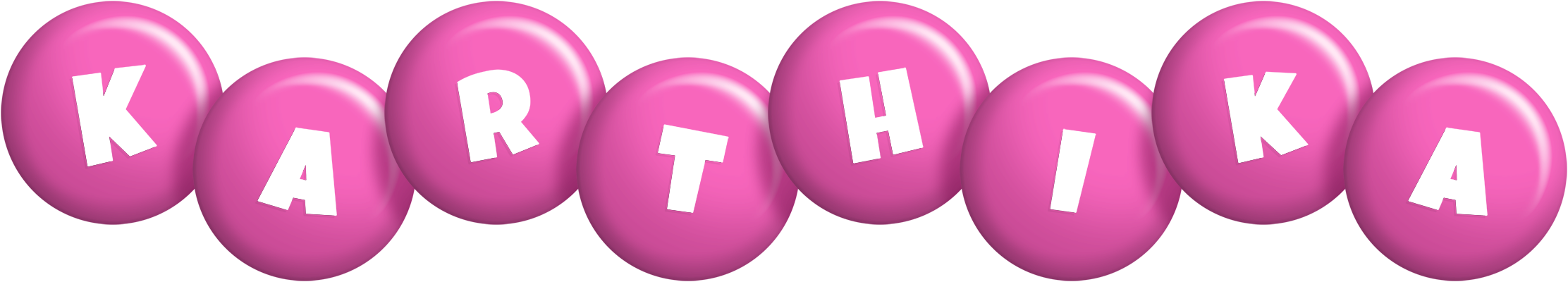 Karthika candy-pink logo