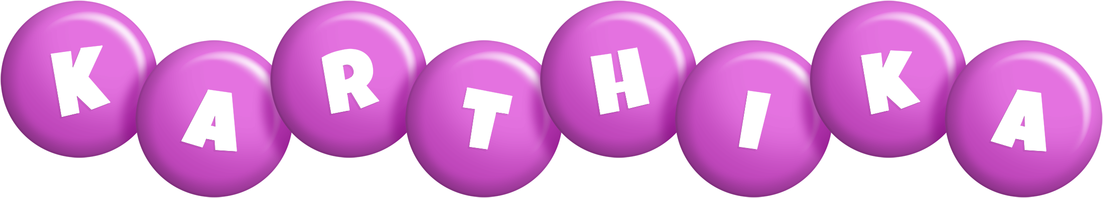 Karthika candy-purple logo