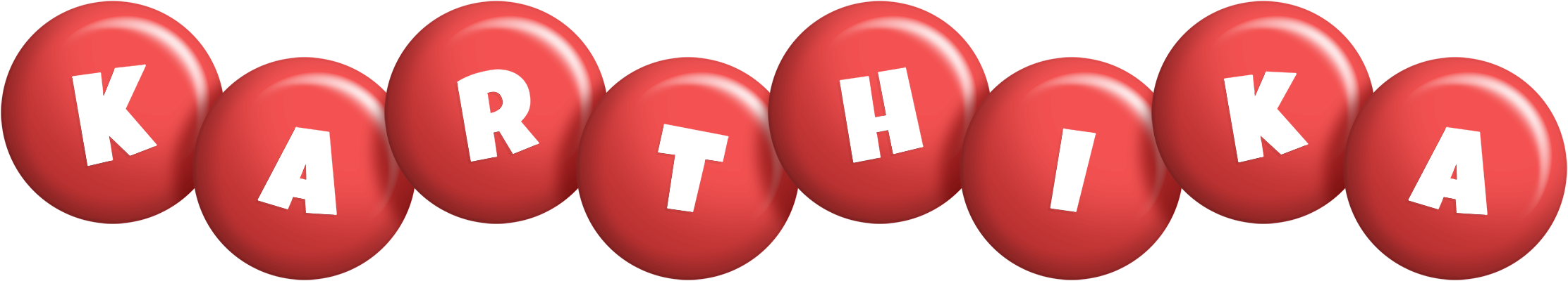 Karthika candy-red logo