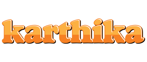 Karthika orange logo