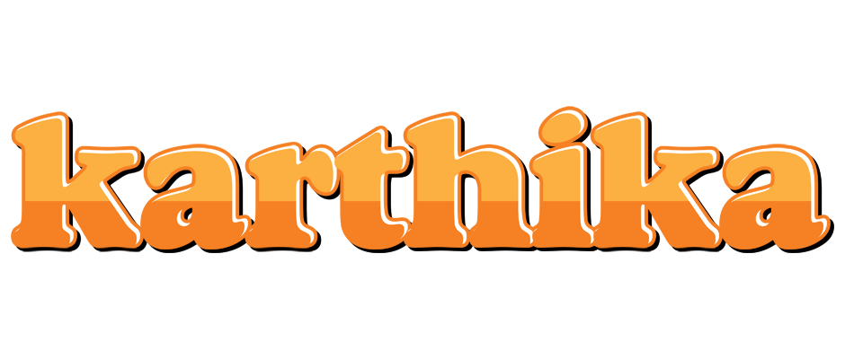 Karthika orange logo