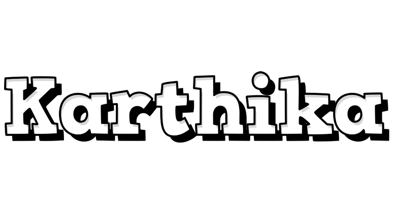 Karthika snowing logo
