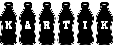 Kartik bottle logo