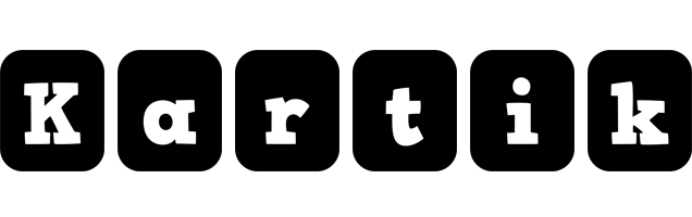 Kartik box logo