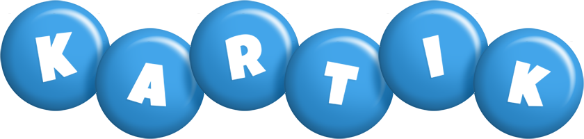 Kartik candy-blue logo