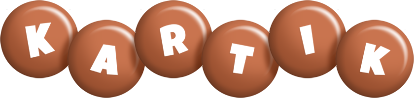 Kartik candy-brown logo