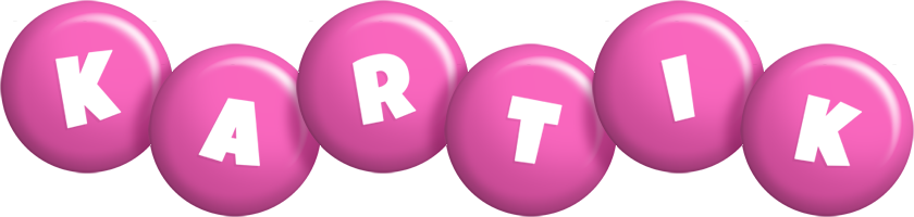 Kartik candy-pink logo