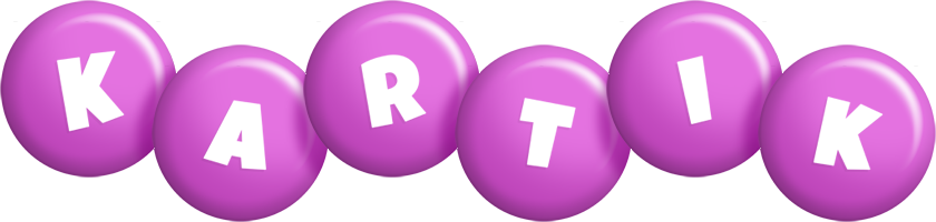 Kartik candy-purple logo