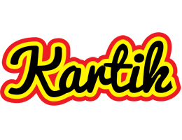 Kartik flaming logo