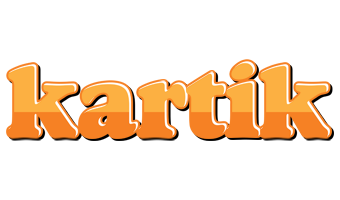 Kartik orange logo