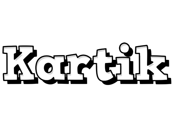 Kartik snowing logo