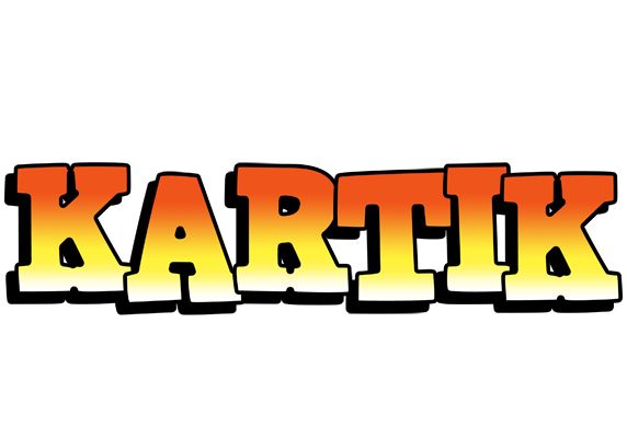 Kartik sunset logo
