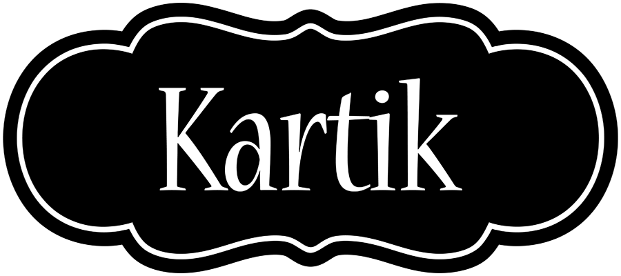 Kartik welcome logo