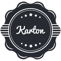 Karton badge logo