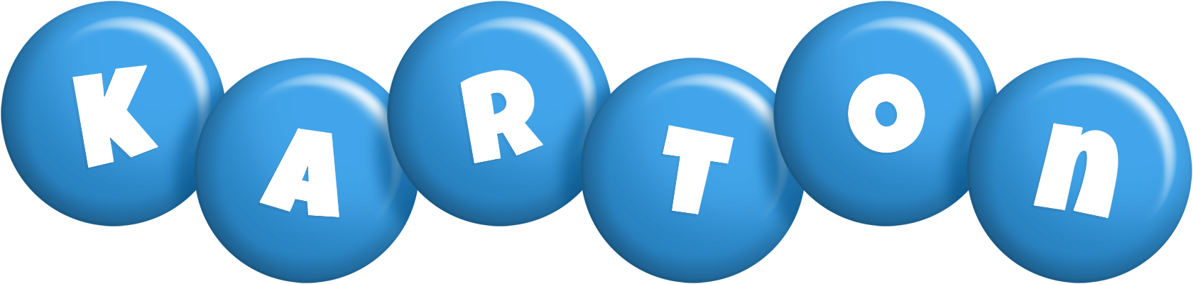 Karton candy-blue logo