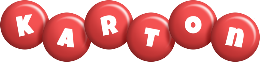 Karton candy-red logo