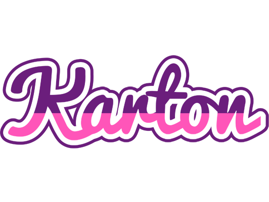 Karton cheerful logo