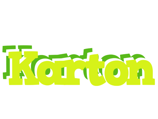 Karton citrus logo