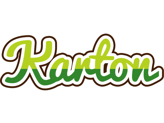 Karton golfing logo