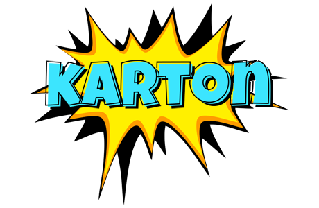 Karton indycar logo