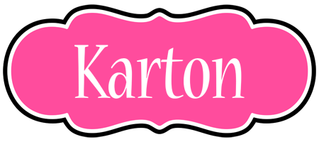 Karton invitation logo