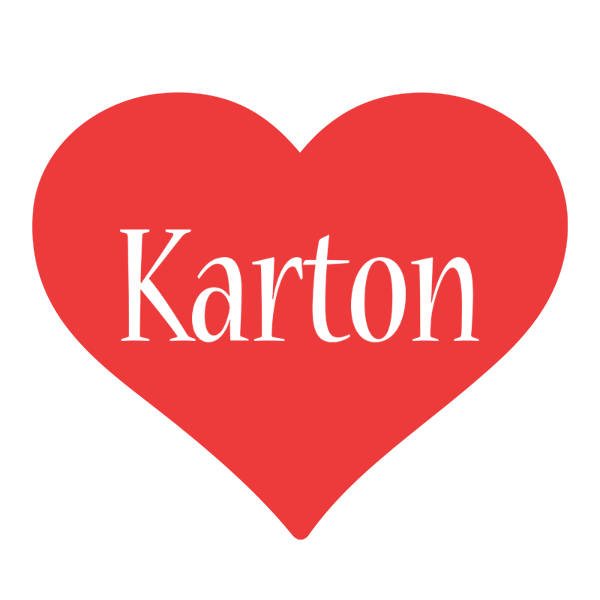 Karton love logo