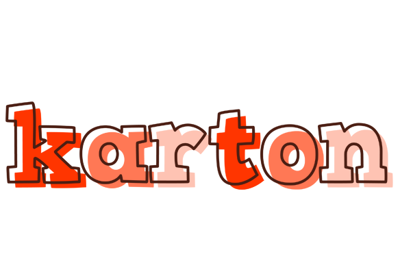 Karton paint logo