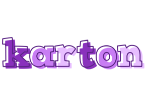 Karton sensual logo