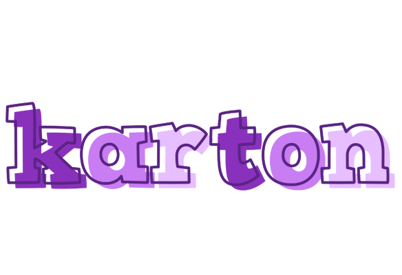 Karton sensual logo